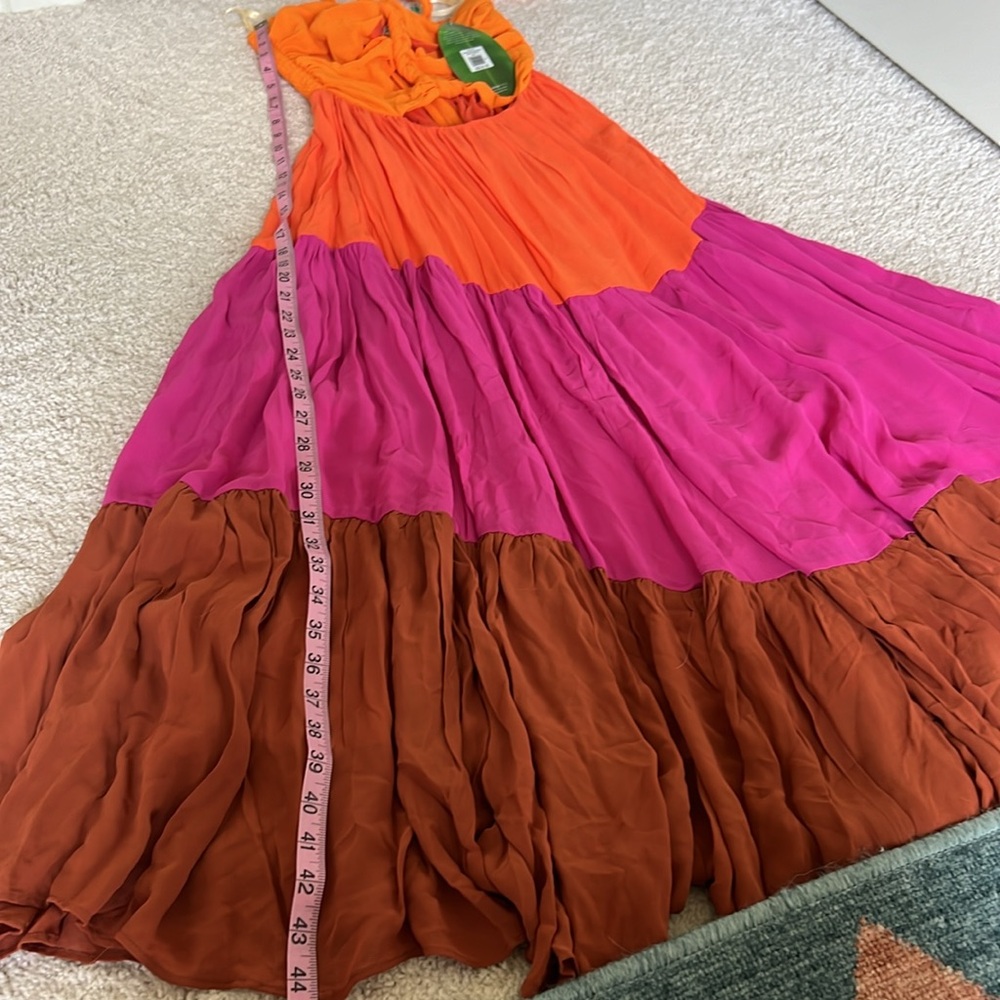 Farm Rio Color Blocking Maxi Dress - Picture 7 of 11